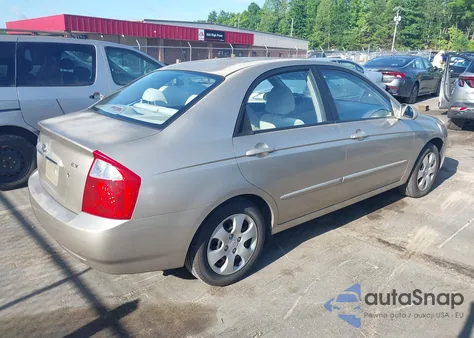 2006 Kia Spectra Ex/Lx/Sx z USA, uszkodzony, nr VIN KNAFE121465339604